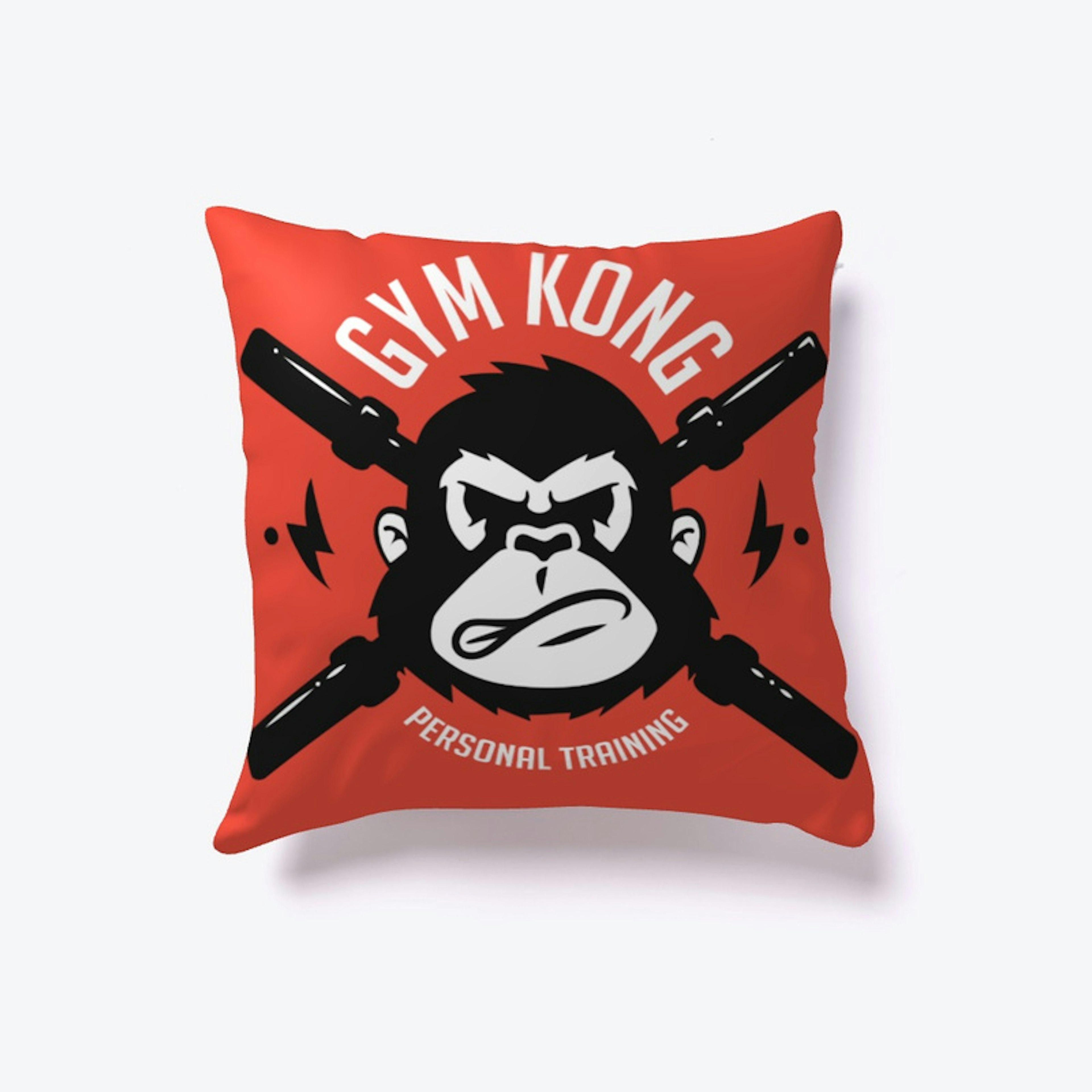 Gym Kong Logo Pillow